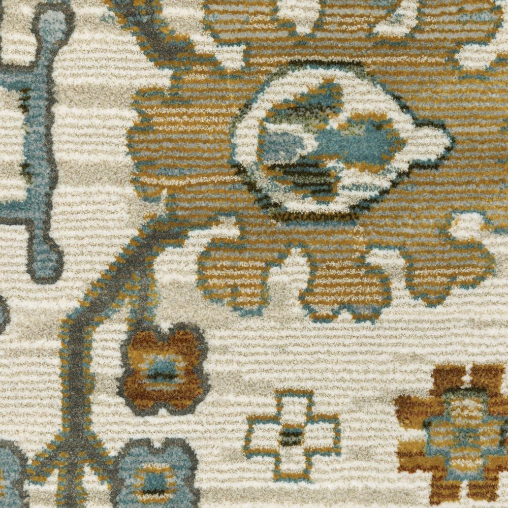 Oriental Weavers Keira Ivory and Multicolor 7&#39;10&quot; x 10&#39;10&quot; Area Rug, , large