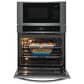 Frigidaire 30" Microwave Combination Wall Oven in Black Stainless Steel, , large