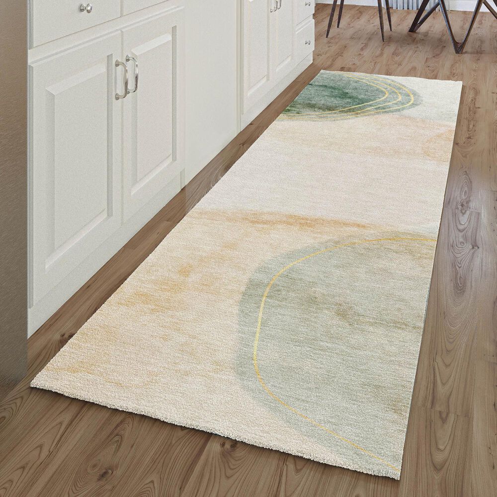 Dalyn Rug Company Odyssey OY16 Beige 2'3" x 7'6" Runner, , large