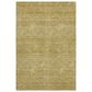 Dalyn Rug Company Soft Essentials Solid Gold 8" x 10" Indoor/Outdoor Area Rug, , large