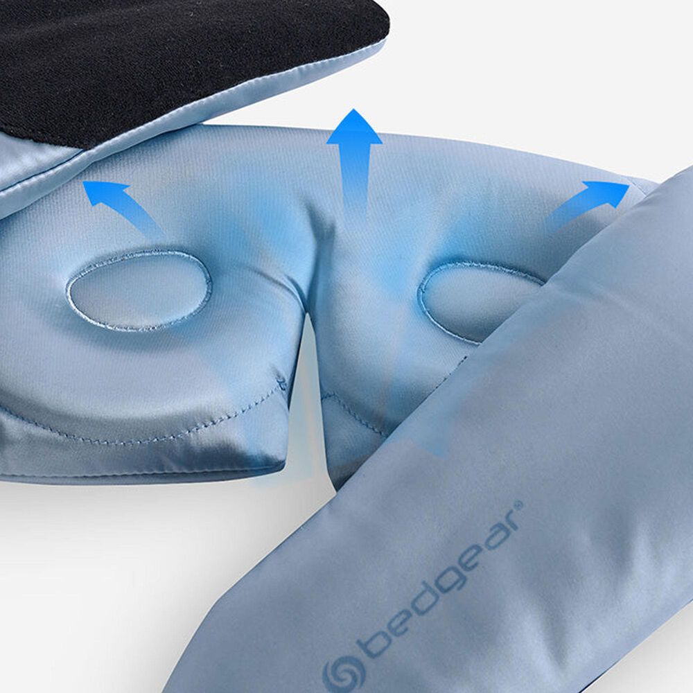 Bedgear Hyper-Silk Sleep Mask in Misty Blue, , large