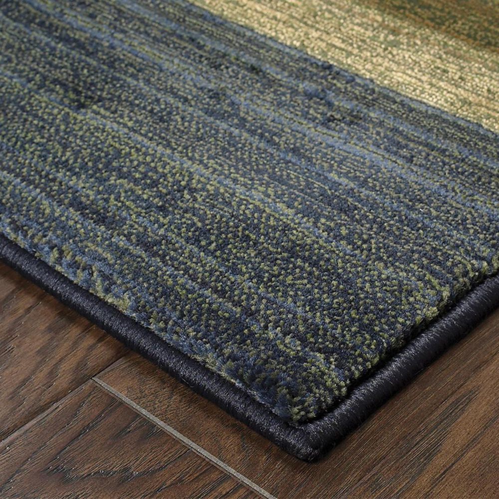 Oriental Weavers Kharma Ii 1092L 9&#39;9&quot; x 12&#39;2&quot; Blue Area Rug, , large