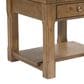 Ashley Vandenmore Rectangular End Table in Medium Brown, , large