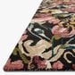 Loloi Belladonna 2"3" x 3"9" Black and Berry Area Rug, , large