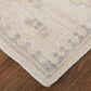 Feizy Wendover 2" x 3" Beige and Ivory Area Rug, , large