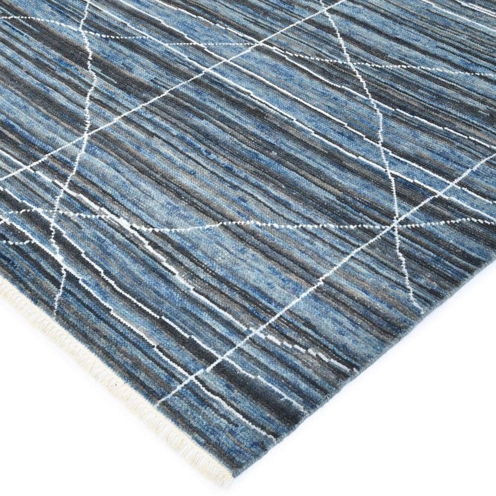 Amer Rugs Anna 8&#39; x 10&#39; Navy Blue Area Rug, , large
