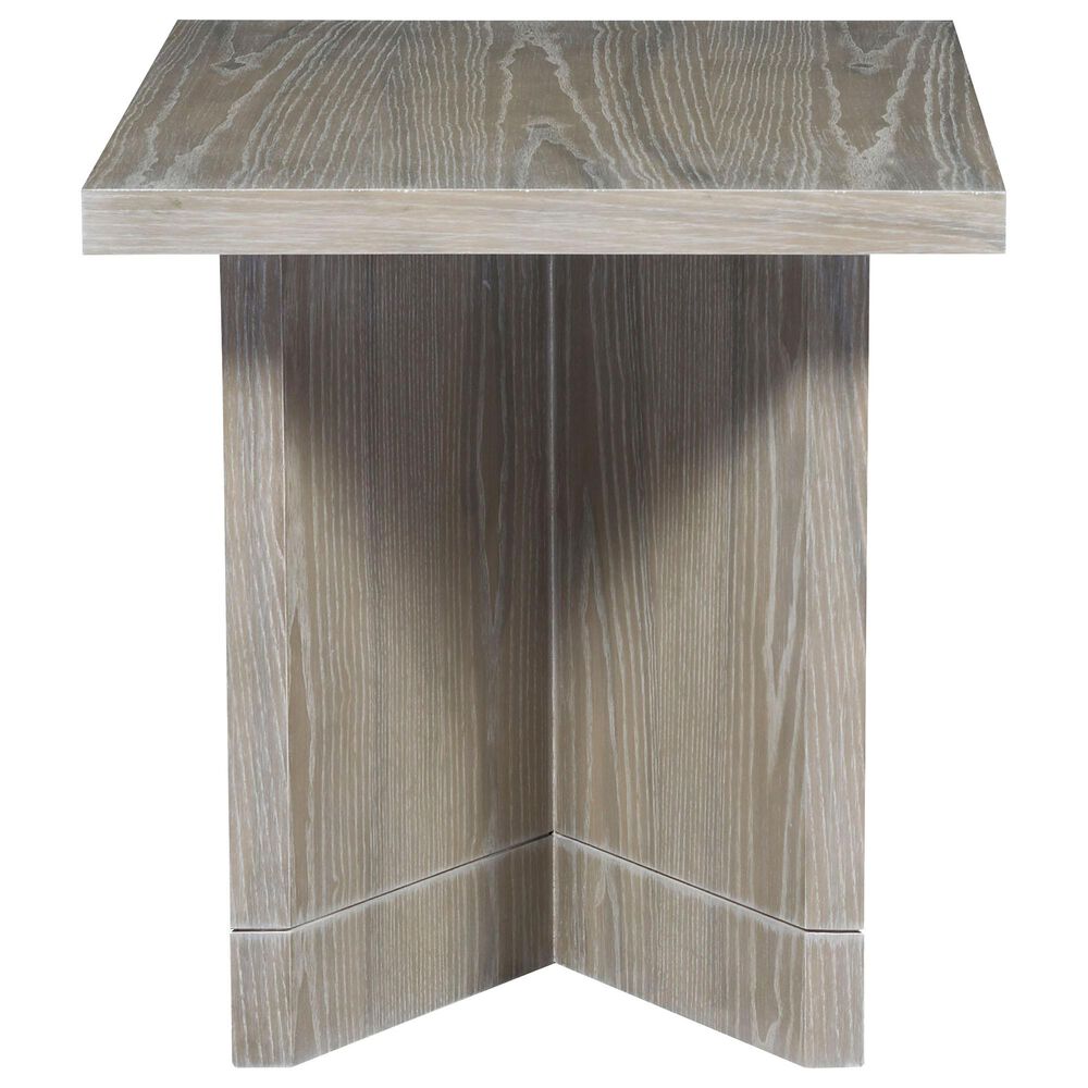 Vanguard Furniture Schiller End Table in Stone Nebraska Furniture Mart