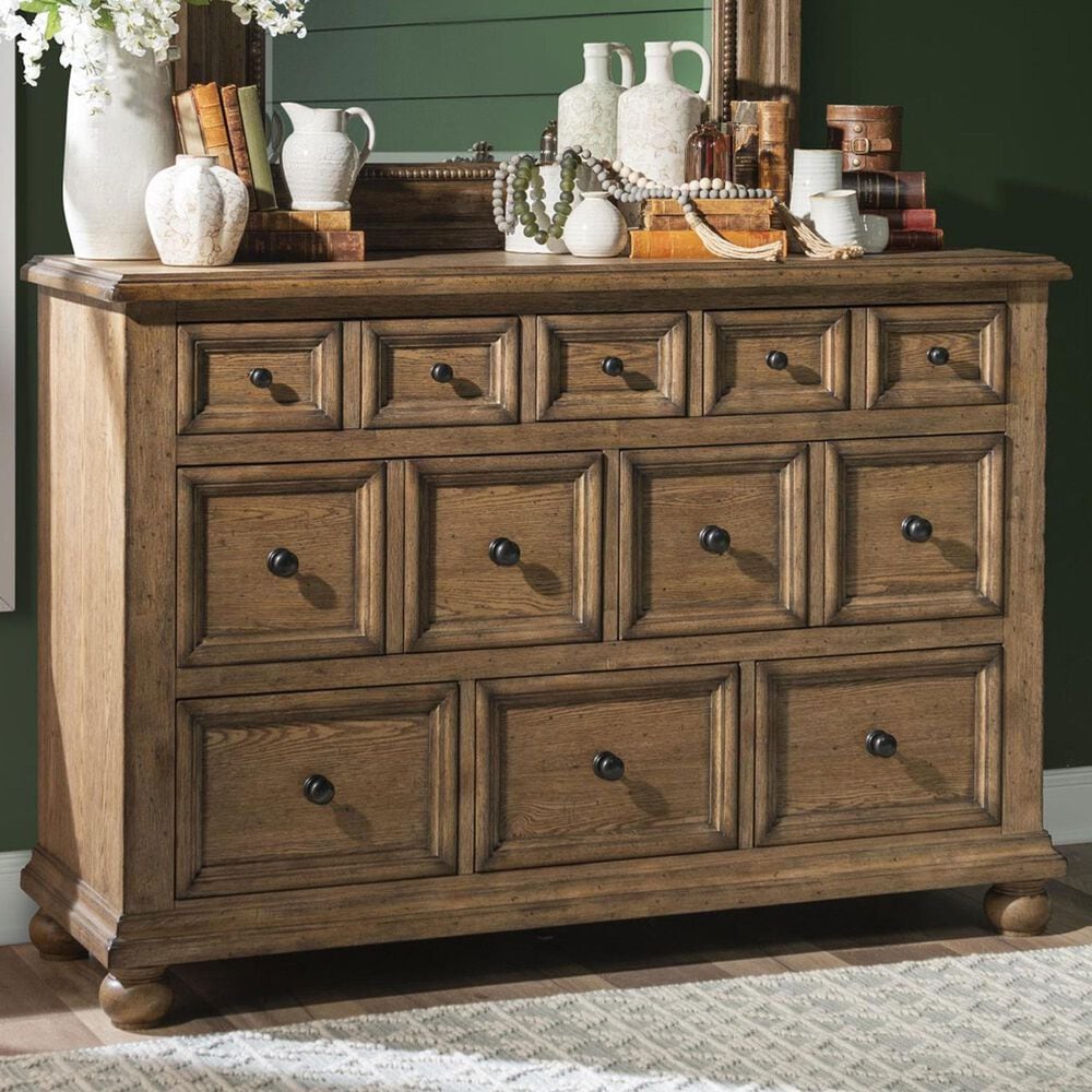 Legacy Classic Vintage Market 8-Drawer Dresser in Barnwood Oak, , large