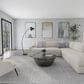 Feizy Rugs Freemont 8" x 10" Light Gray and Ivory Area Rug, , large