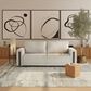 Lifestyle Solutions Riles Stationary Storage Sofa in Beige, , large