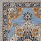 Momeni Ibiza IBI-01 6" x 9" Blue Area Rug, , large