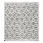 Safavieh Natura 6" Square Ivory and Black Area Rug, , large