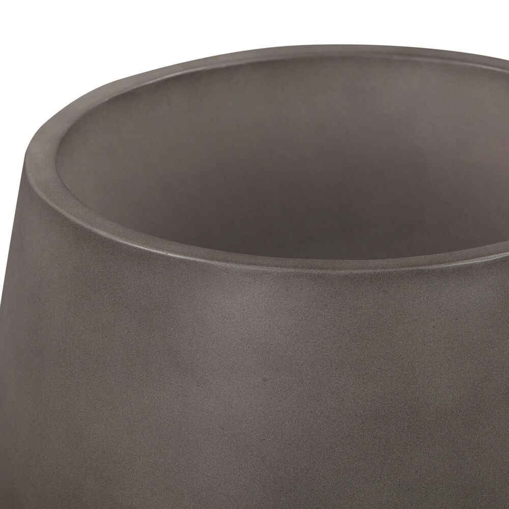 Blue River Amethyst Medium Patio Planter in Gray, , large