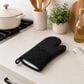 Home Basics Heat-Resistant Silicone Textured Grip Oven Mitt in Assorted, , large