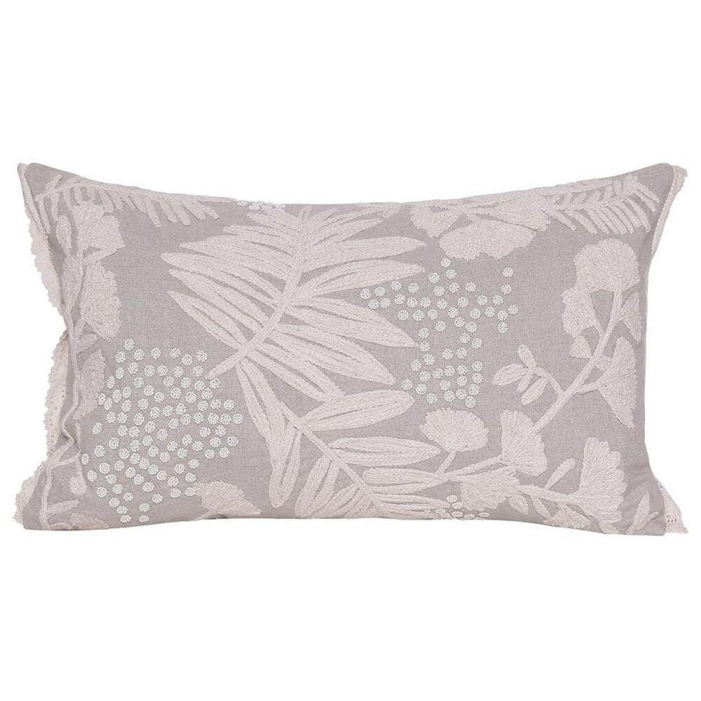 L.R. Home Odyssey 16" x 24" Throw Pillow in Natural and Cream, , large