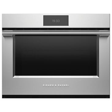 Fisher & Paykel Professional 30" 1.9 Cu. Ft. Electric Combination Steam Oven with 23 Functions in Stainless Steel, , large