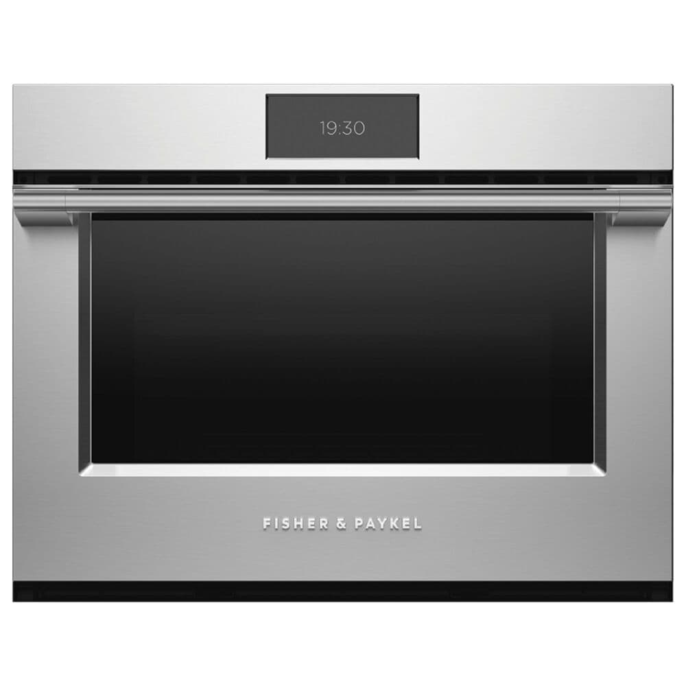 Fisher & Paykel Professional 30" 1.9 Cu. Ft. Electric Combination Steam Oven with 23 Functions in Stainless Steel, , large