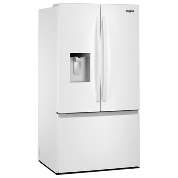 Whirlpool 29.58 Cu. Ft. French Door Refrigerator with In-Door Water and Ice Maker in White, , large