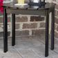 Linon Home Decor Adirondack End Table in Black, , large