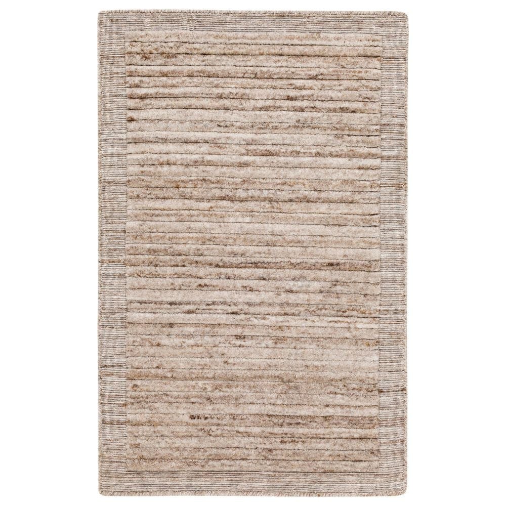 Surya Yasmin 6" x 9" Brown, Beige and Black Area Rug, , large