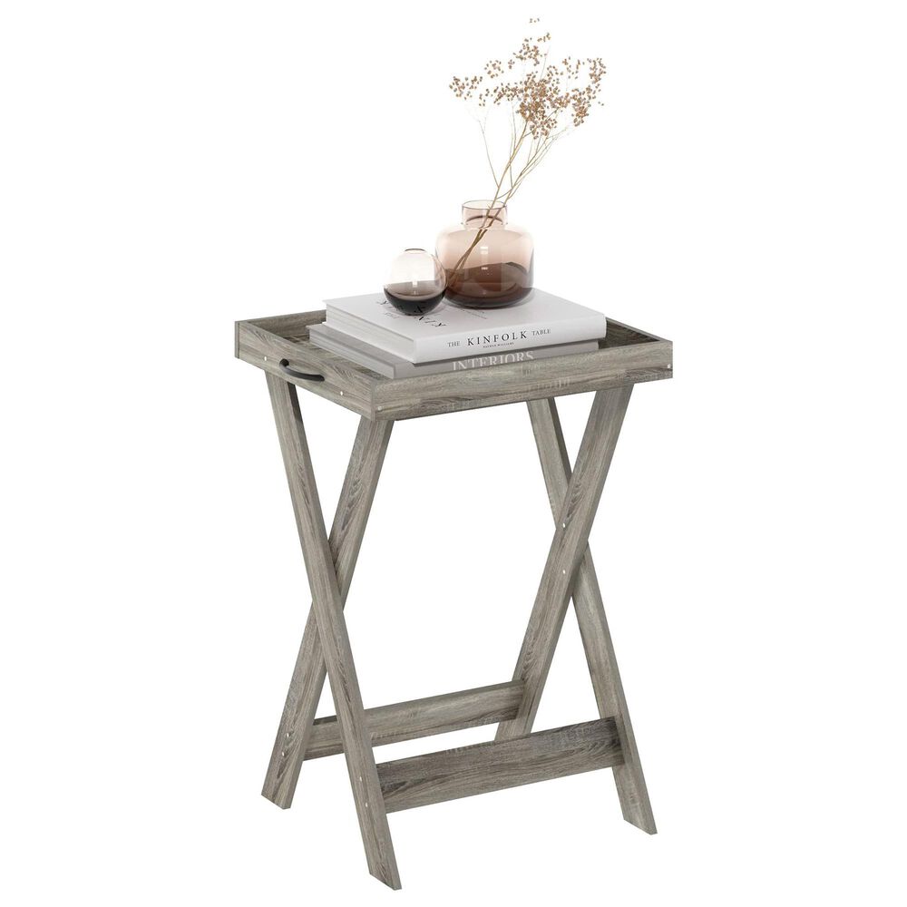 HOMLUX Classic Tray Table in French Oak, , large