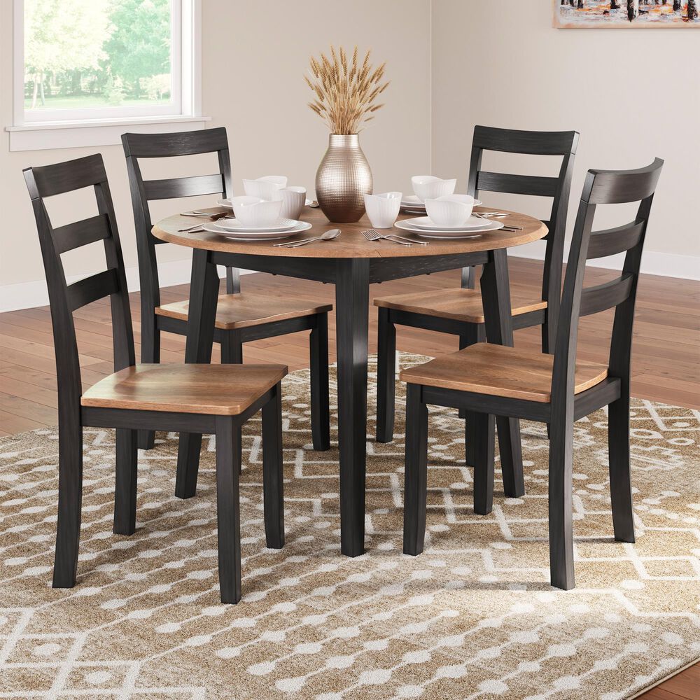 Ashley Gesthaven Dining Table in Natural and Brown - Table Only, , large