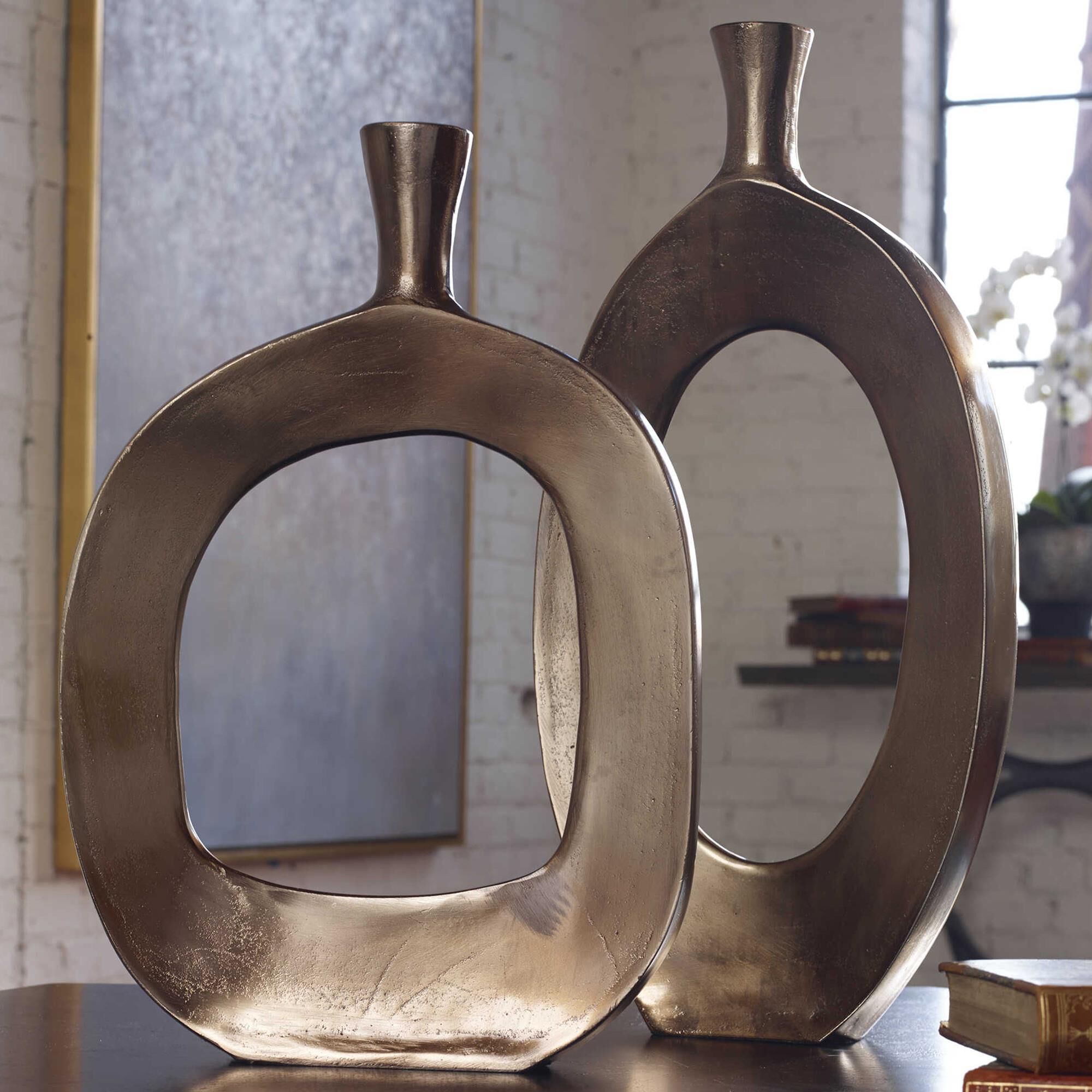 Uttermost Kyler Textured Vase - Thumbnail 2