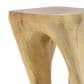 Hearth and Haven Outdoor End Table with Twist Design in Natural, , large