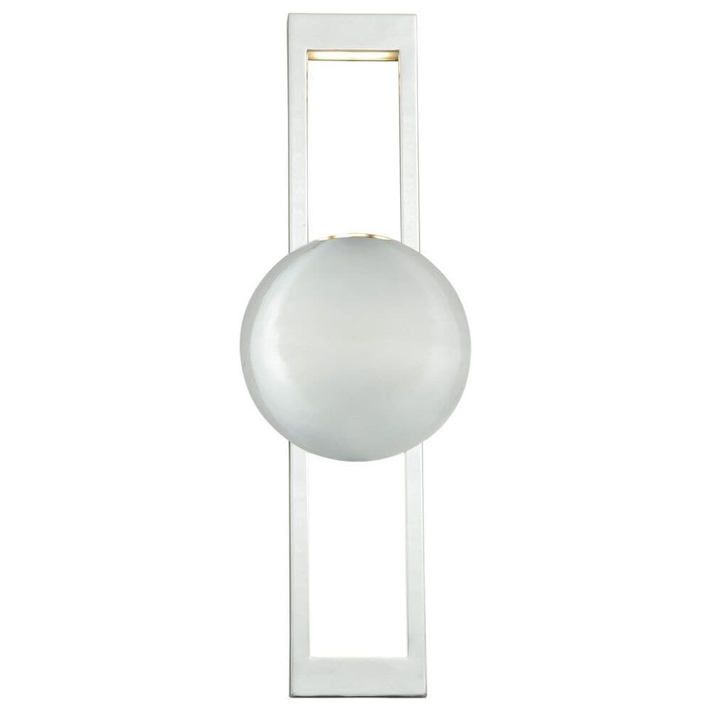 Vaxcel Aline 1-Light Wall Sconce in Polished Nickel, , large