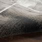Nourison Twilight 2" x 3" Grey, Ivory and Black Area Rug, , large