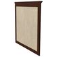 Archbold Furniture Heritage 6 Drawer Dresser and Mirror in Brown Mahogany, , large