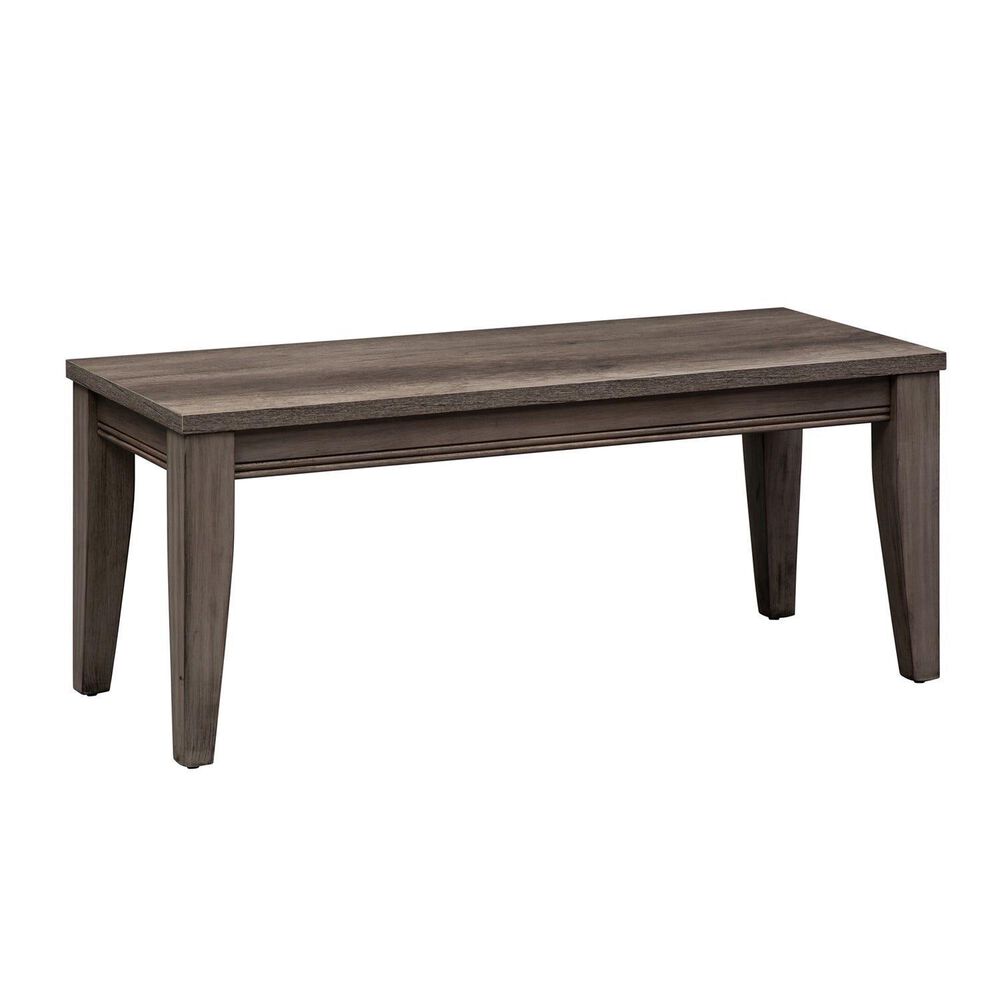 Belle Furnishings Tanners Creek Bench in Medium Gray, , large