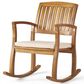 Noble House Selma Patio Rocking Chair in Cream, , large