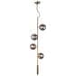 Zuo Modern Zatara Ceiling Lamp in Brass, , large