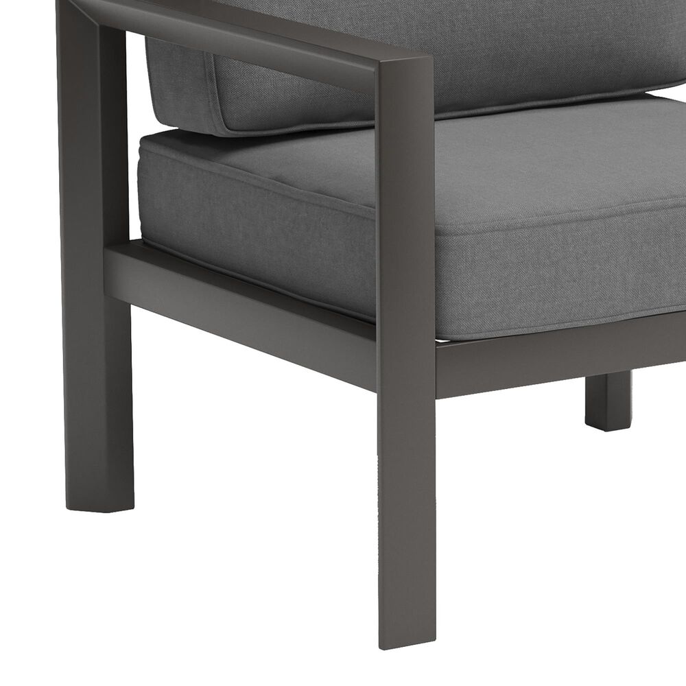 Homestyles Grayton Patio Lounge Chair in Gray, , large