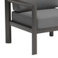 Homestyles Grayton Patio Lounge Chair in Gray, , large