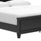 Ashley Lanolee Cal King Panel Bed in BLACK, , large