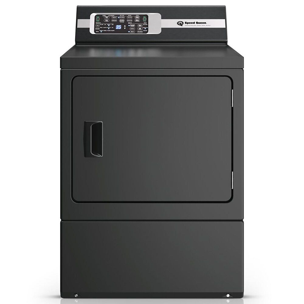 Speed Queen 7.0 Cu. Ft. Gas Dryer with Steam and Pet Plus in Black, , large