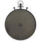 Maple and Jade 39" Wall Clock in Distressed Black and Taupe, , large