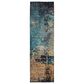 Dalyn Rug Company Nouveau NV14 2"3" x 7"6" Teal Indoor/Outdoor Runner, , large