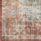 Loloi II Heidi  2"3" x 3"9" Terracotta and Aqua Area Rug, , large
