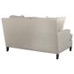 Bernhardt Addison Stationary Loveseat in White and Cream, , large