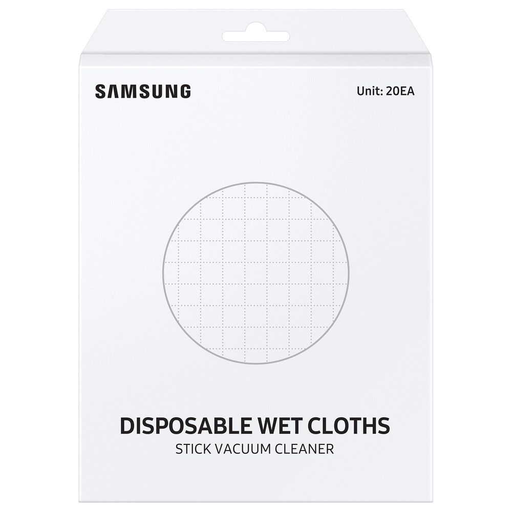 Samsung 20-Pack Disposable Wet Pad for Mop Brush in White, , large