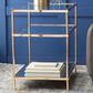 Safavieh Noelia Accent Table in Polished Gold, , large