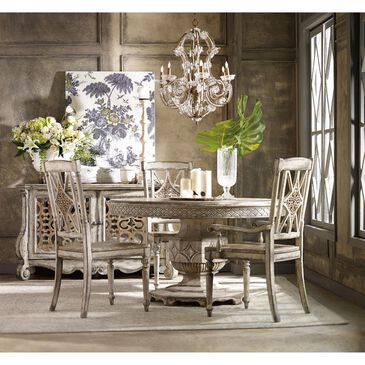 Hooker Furniture Chatelet Round Dining Table - Table Only, , large