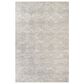 Surya Masterpiece Light Gray, Cream and Medium Gray 5" x 7"5" Area Rug, , large