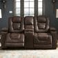 Ashley Owner"s Box Power Reclining Loveseat with Console in Thyme, , large