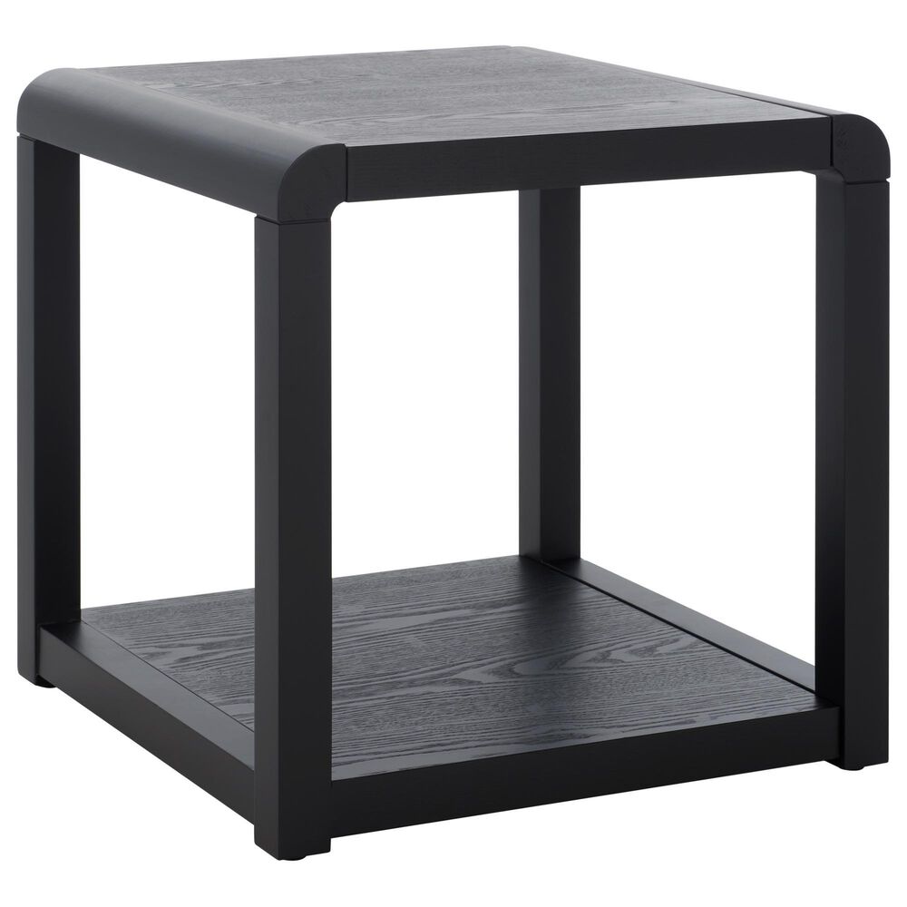 Safavieh Omara 2-Tier Side Table in Black, , large