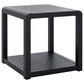 Safavieh Omara 2-Tier Side Table in Black, , large