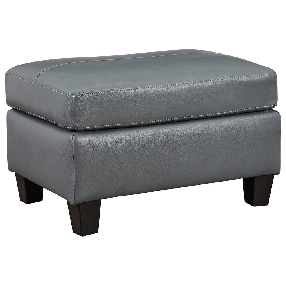Ashley Genoa Ottoman in Steel, , large